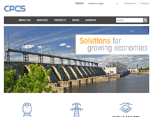 Tablet Screenshot of cpcstrans.com